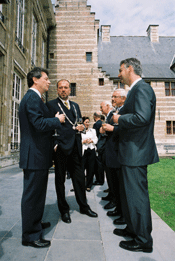 Dutch dignitaries